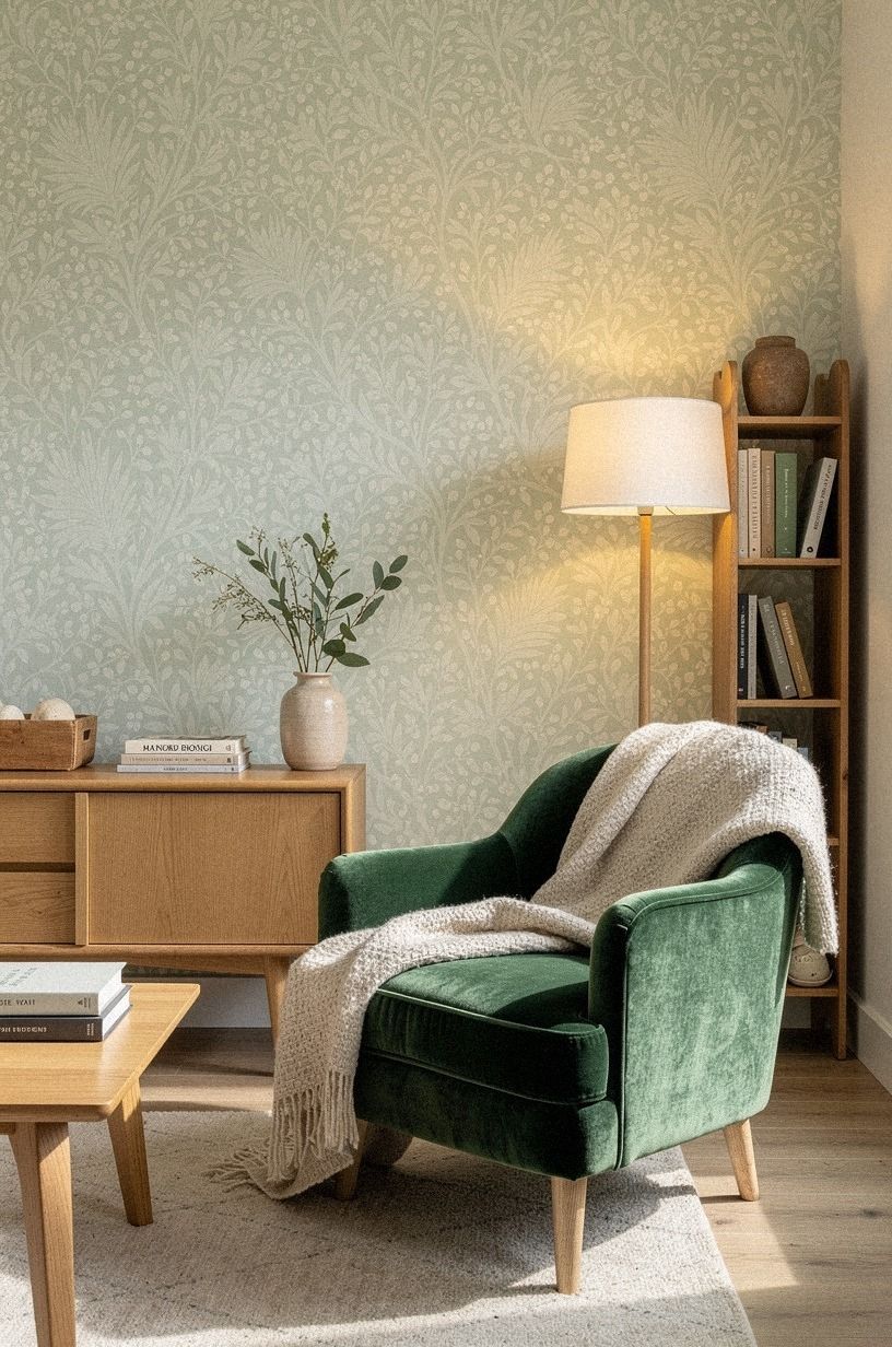 Build the Two-Wood Rule With Removable Wallpaper