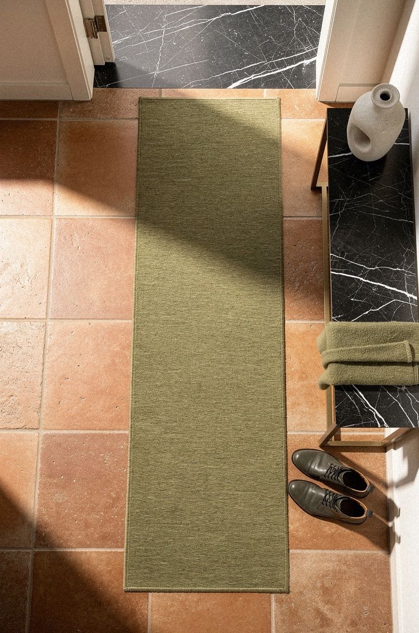 Layer a Winter Runner With a Clear Walking Lane