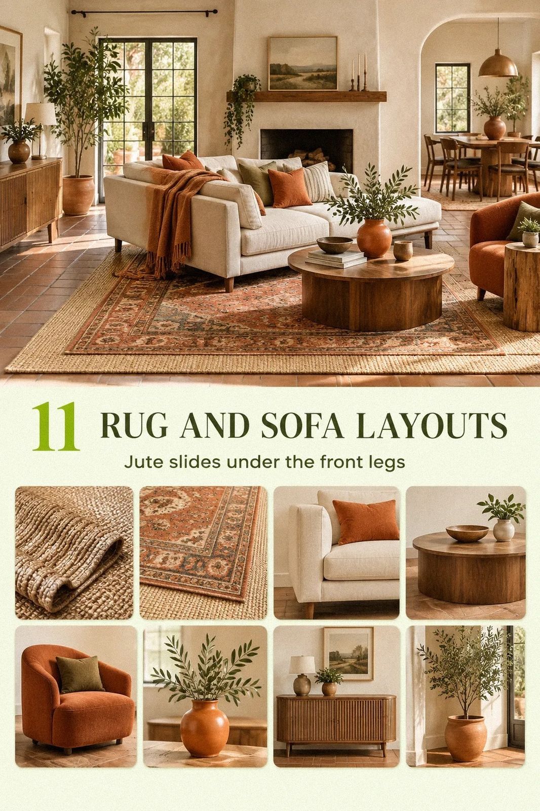 I Reworked My Rug and Sofa Layouts for Awkward Rental Living Rooms and Here's What Actually Helped
