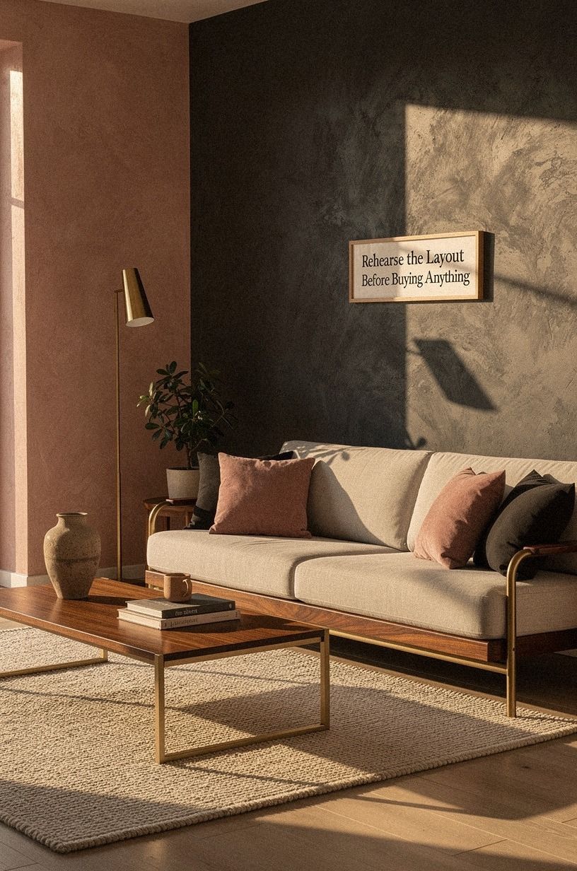 Rehearse the Layout Before Buying Anything
