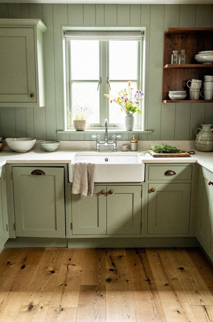 Build the Two-Wood Rule into your cottage kitchen
