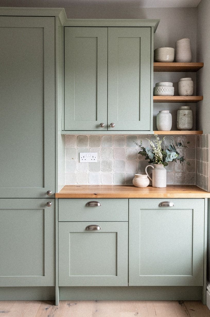 Choose zellige over a perfectly flat backsplash