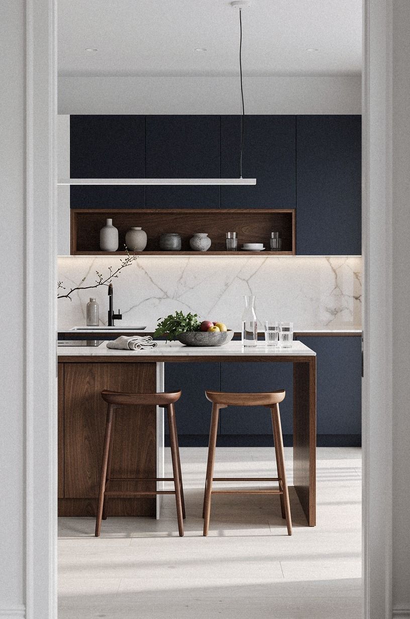 Layer the Two-Wood Rule for a Softer Scandinavian Flat