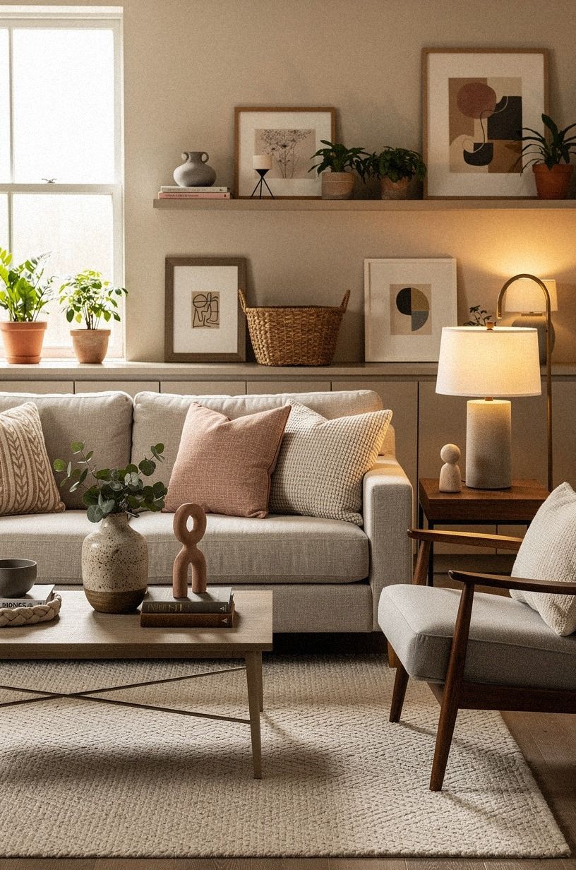 Mix personal style with a shared palette