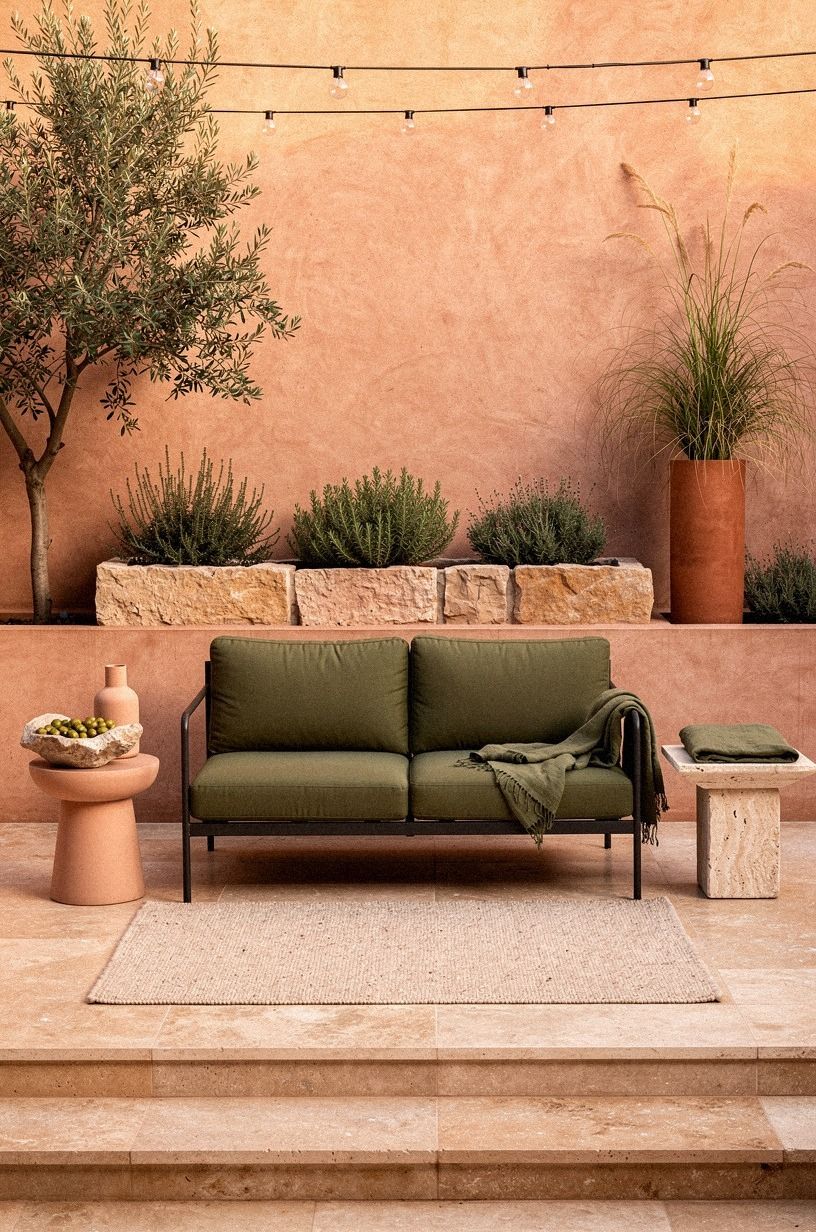 Anchor the Floor With a Front-Legs-Only Rug