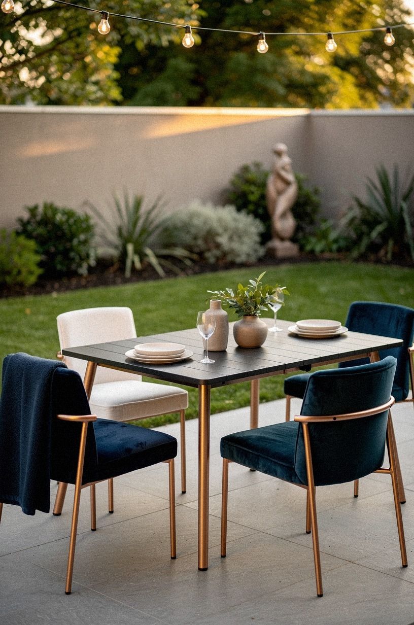 Choose a Fold-Flat Dining Setup