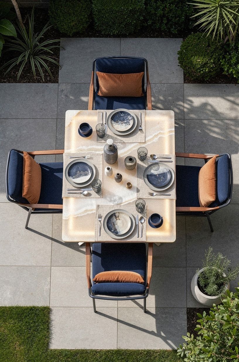 Float a Slim Bistro Table
