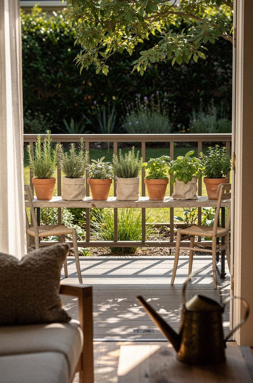 Which Herbs Belong on the Rail?