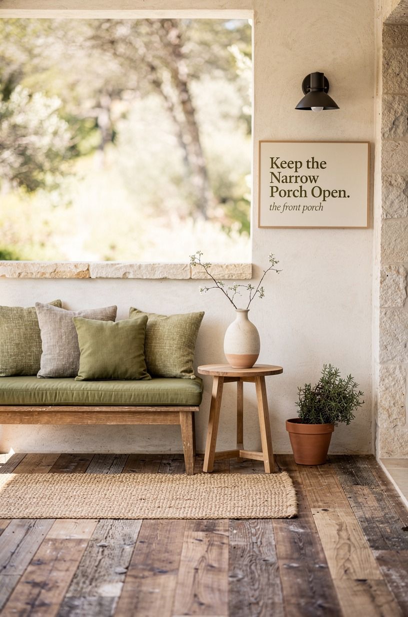 Keep the Narrow Porch Open