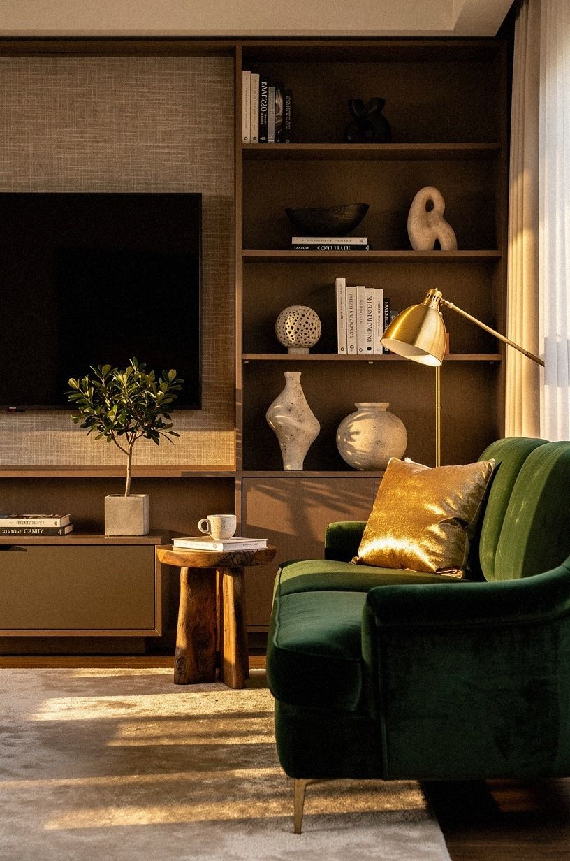 Hide the Television Inside a Styled Zone