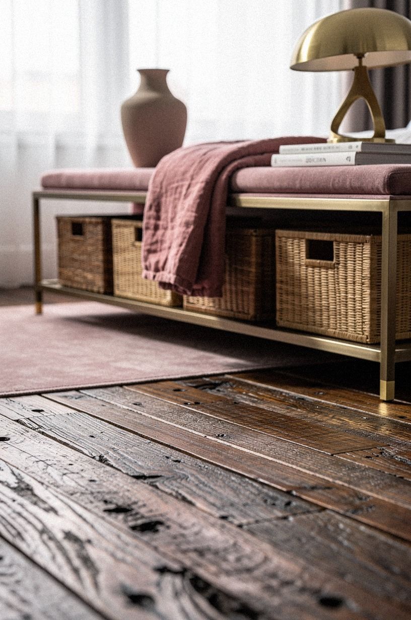 Replace Open Clutter with Closed Baskets