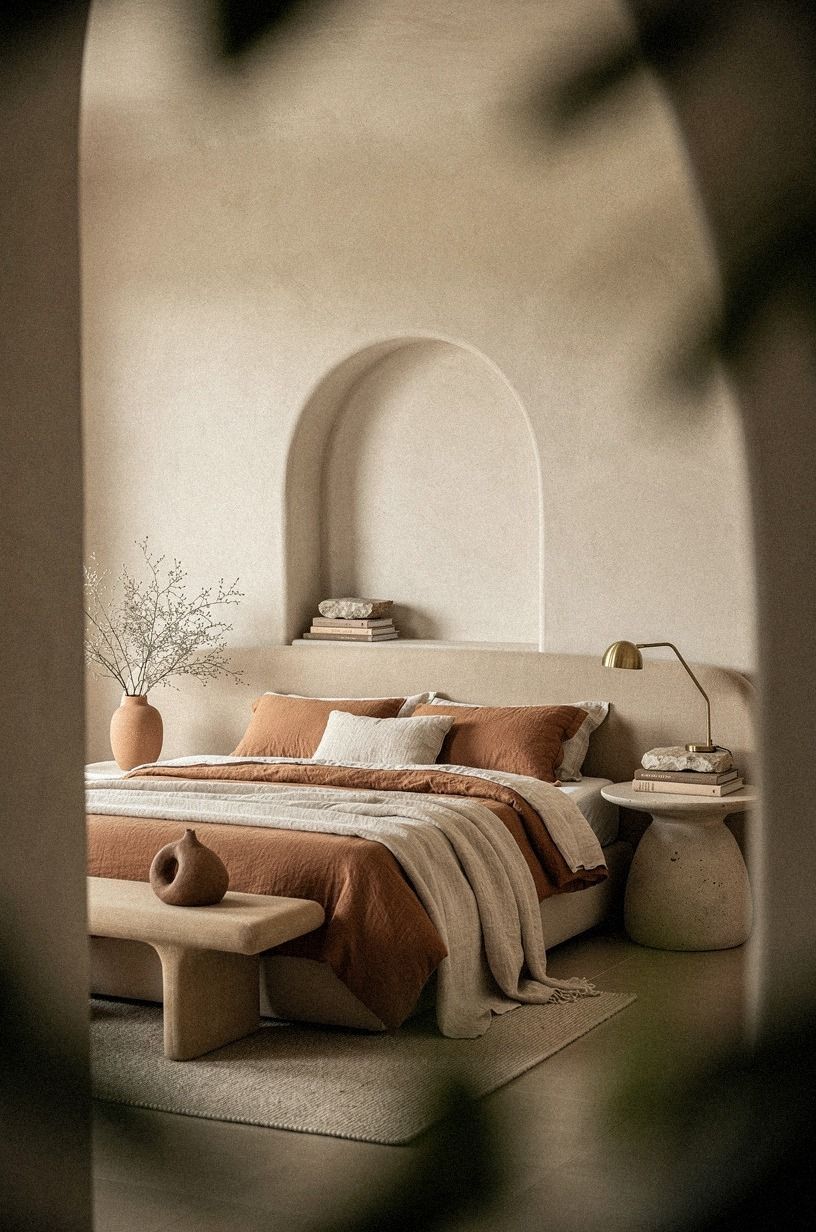 I Started With the Bed and Bought Less Around It, clay palette