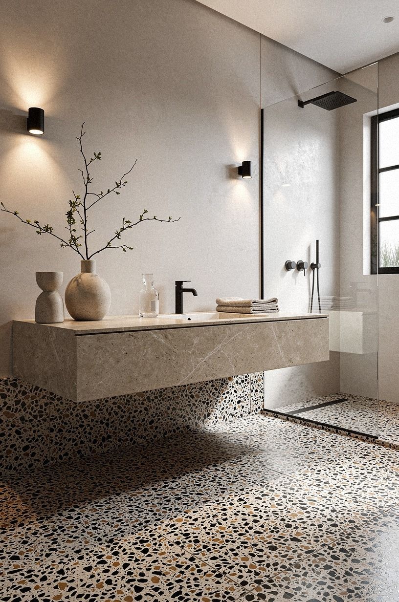 Float a Stone Wet Room Vanity