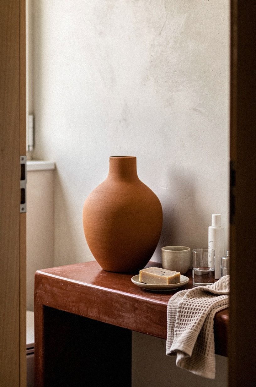 Layer Tadelakt in Warm Earth Tones