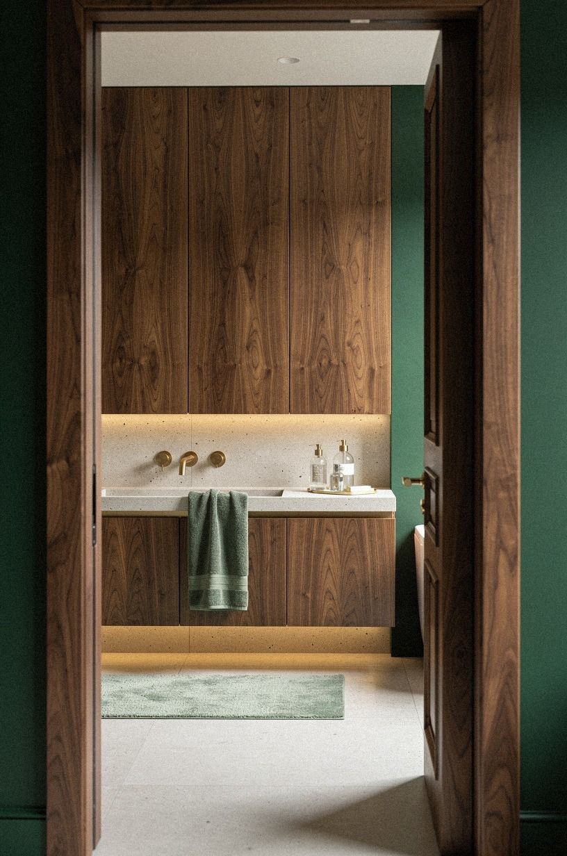 Start With a Concrete Wet Room Bathroom Shell