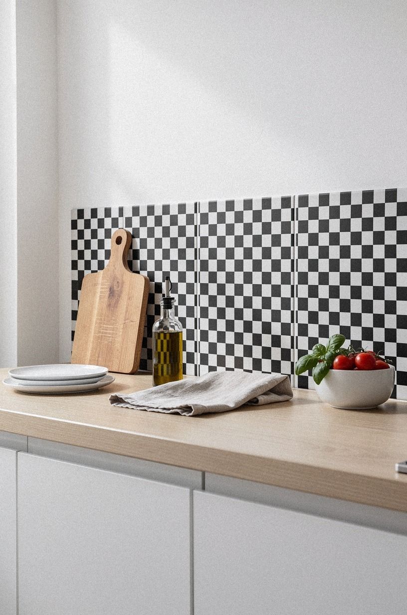 Could a Removable Checkerboard Be Too Bold?