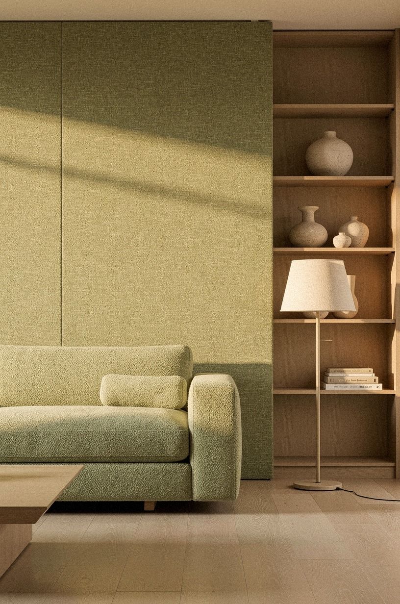Can a Fabric Wall Feel Architectural?