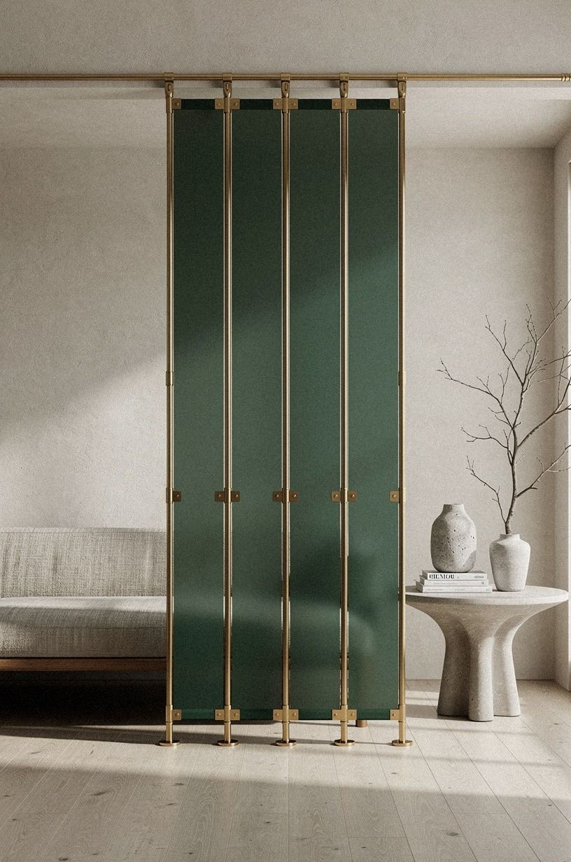 Create a Tension-Rod Temporary Wall Divider