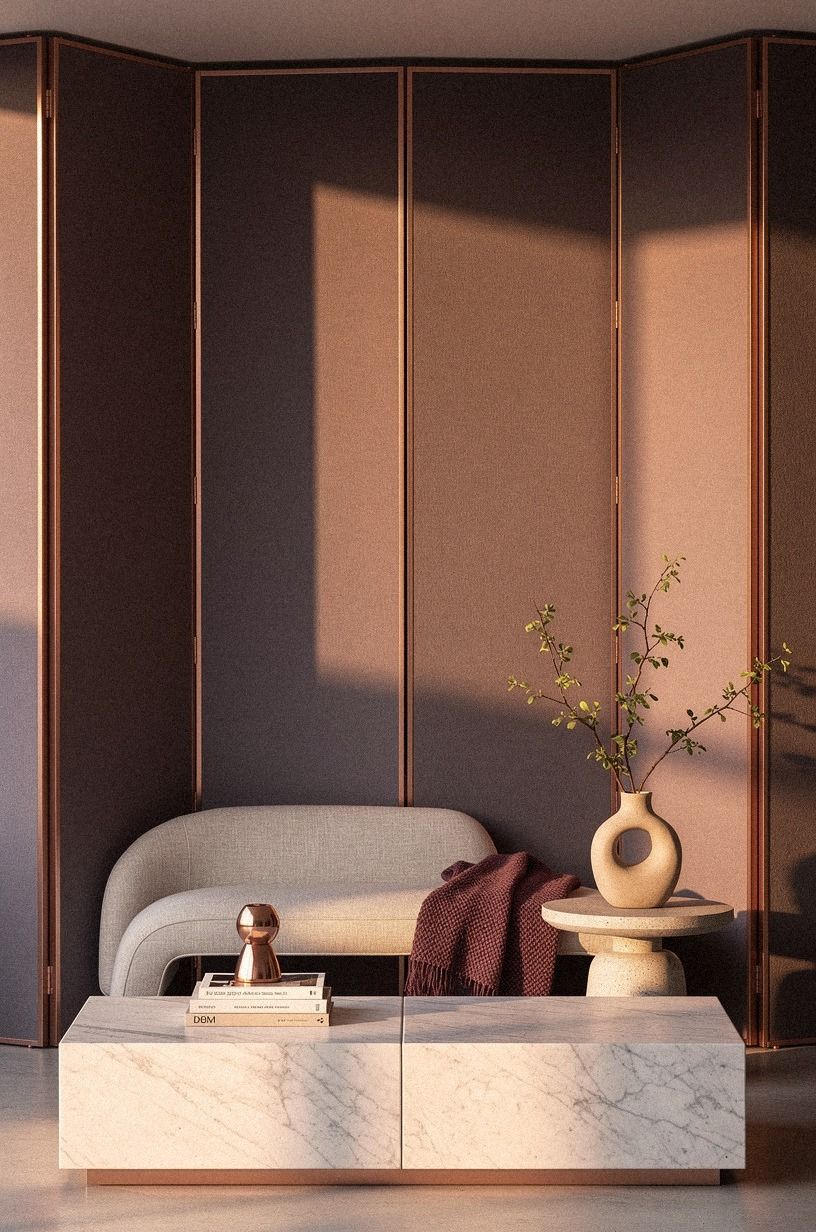 Frame a Foldable Art Wall over Faux Walls