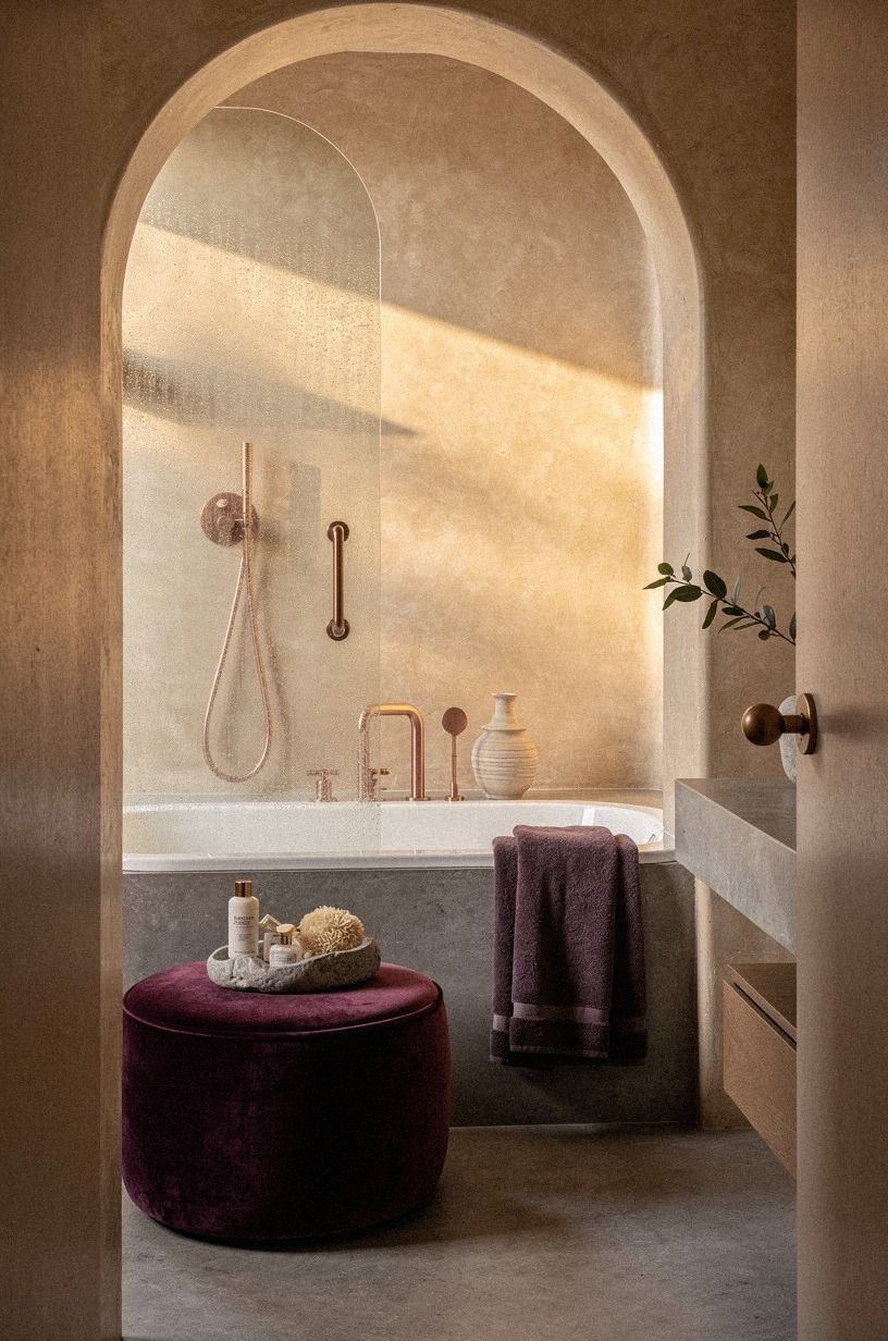 Can Limewash Beige Survive a Steamy Bathroom?