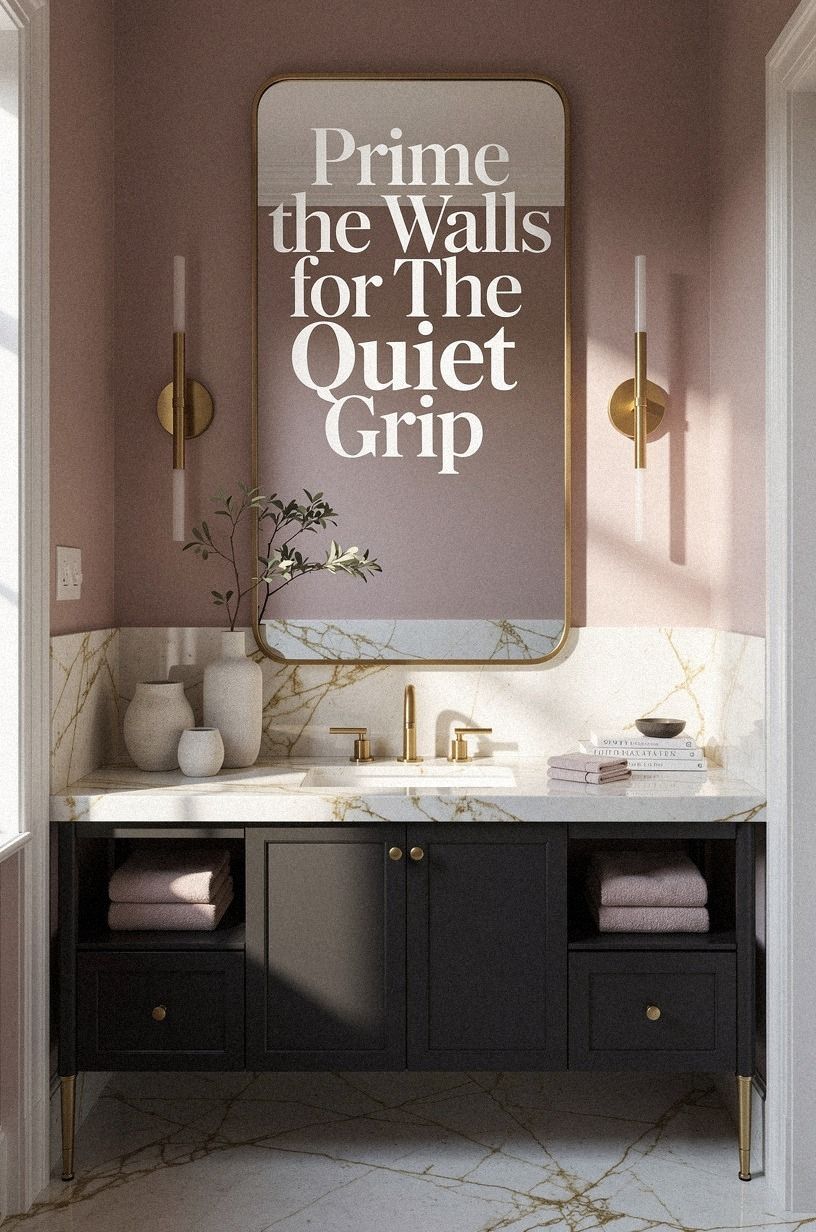 Prime the Walls for The Quiet Grip