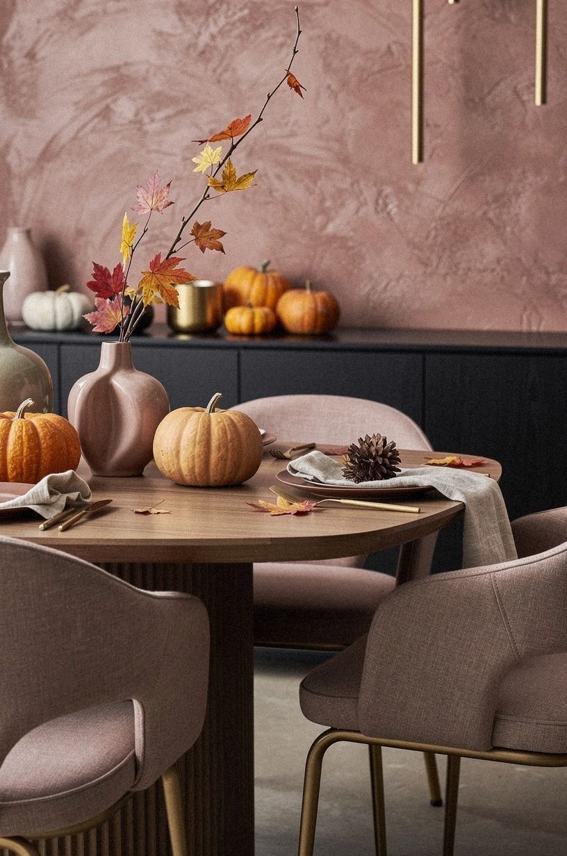 I Layered the Guest Room With Quiet Materials, dusty rose palette