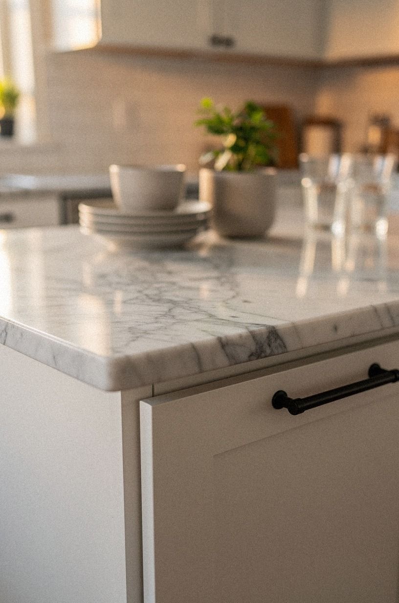 One Cabinet Top, Styled Softly