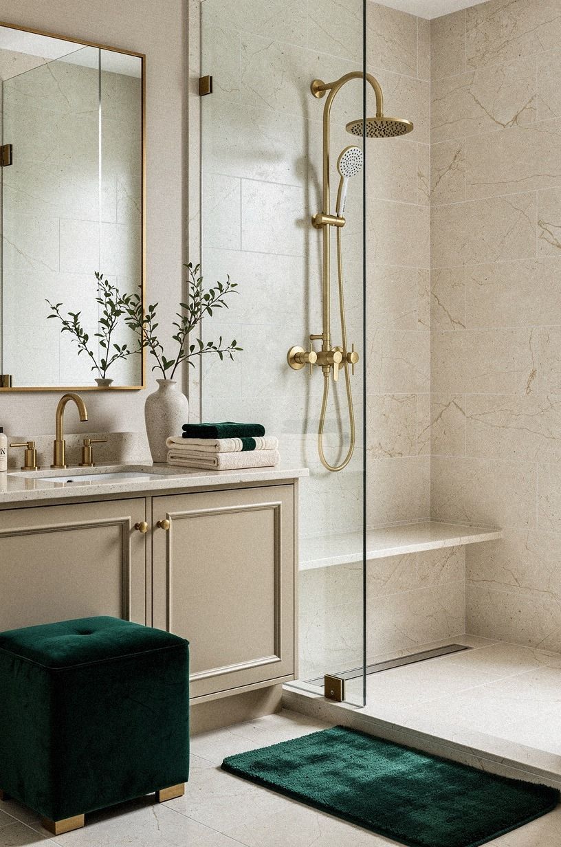 Swap a standard valve for a wall-mounted shower faucet set