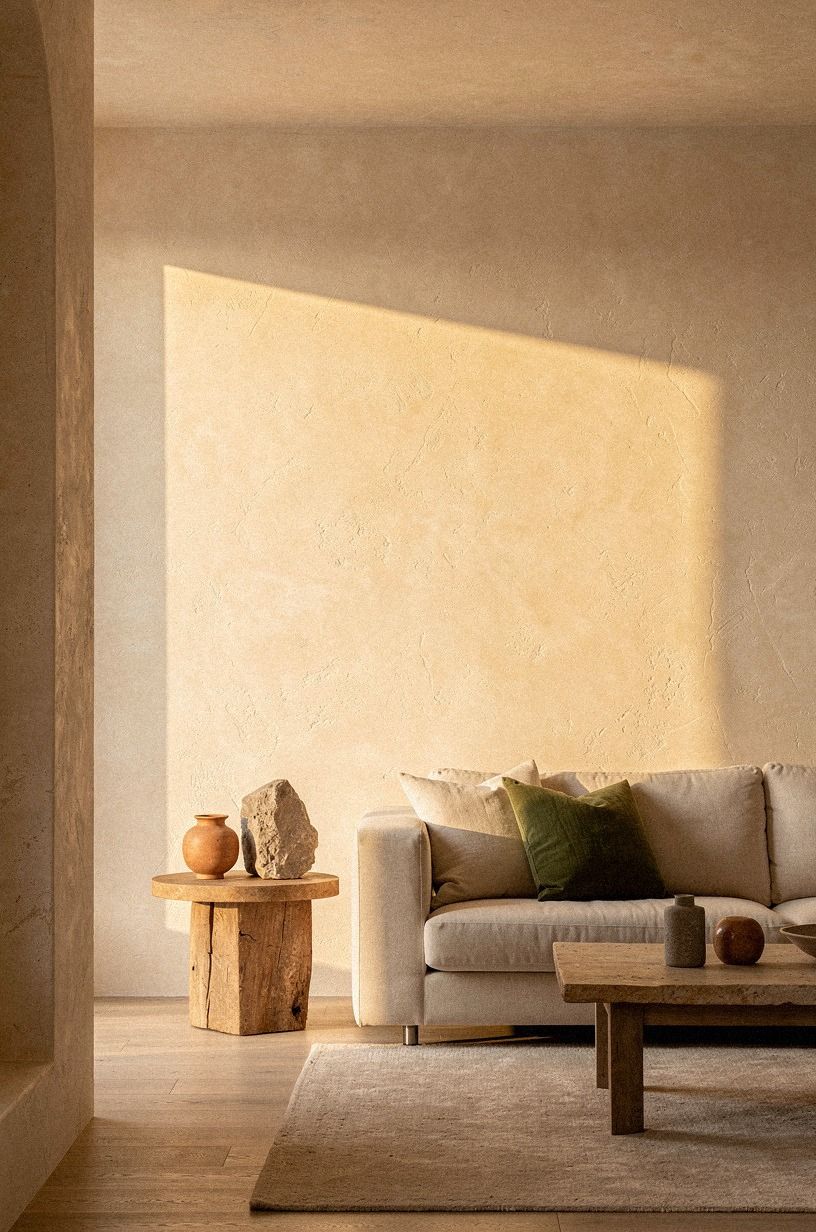 Swap stark white for a creamy contrast