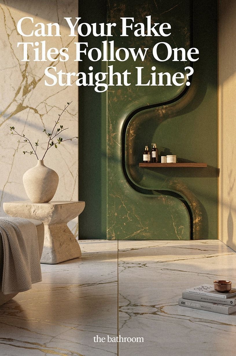 Can Your Fake Tiles Follow One Straight Line?