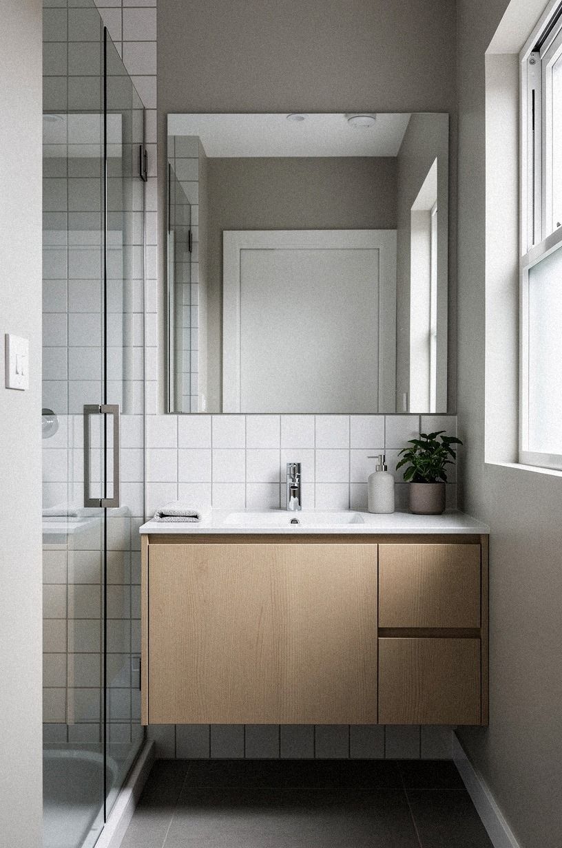 Layer Kitchen Tiles Stickers With Real Wood