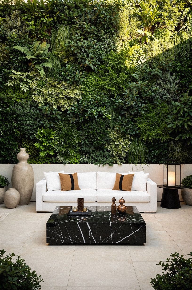 Can a Living Wall Soften a Hard Boundary?