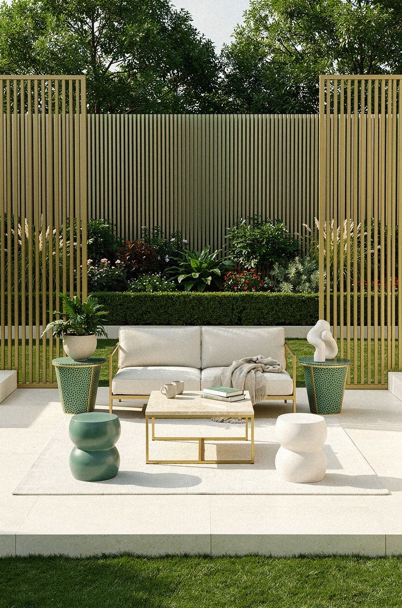 Layer Vertical Slats With a Soft Gap