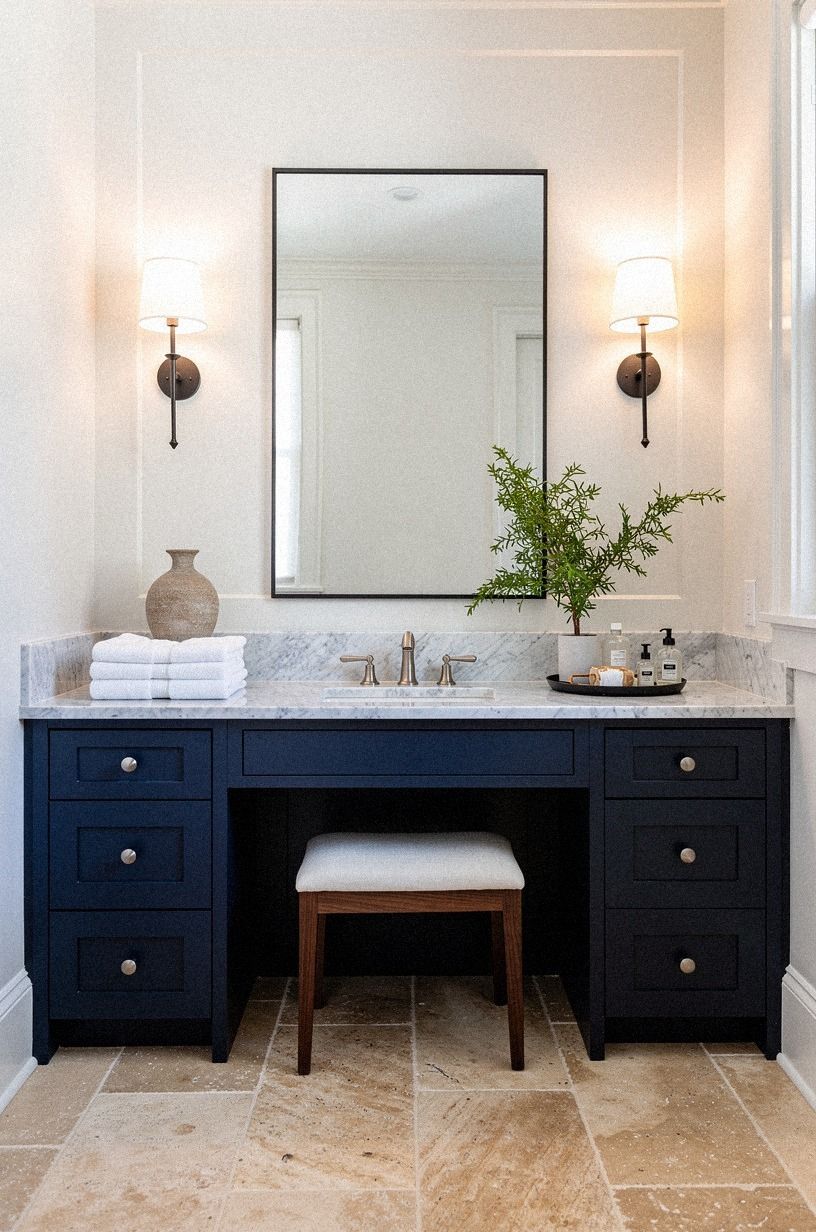 Lay Carrara marble with an imperfect rhythm