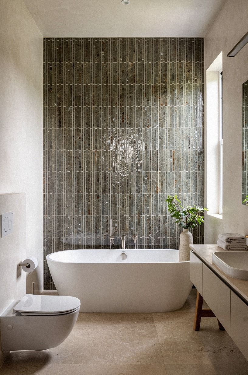 Choose Full-Height Tile Over a Short Backsplash