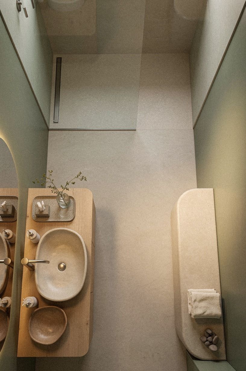 Could a Narrow Shower Take the Full Wall?