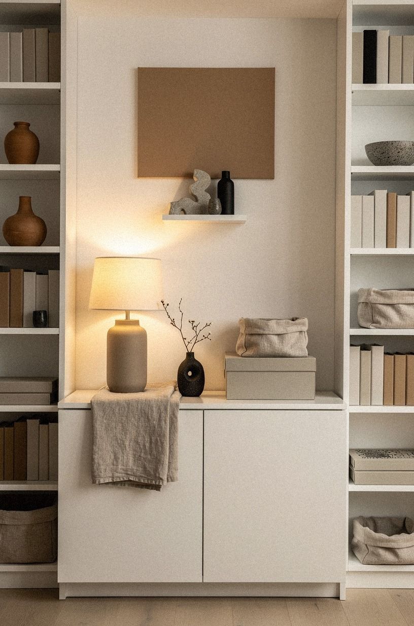 Style the Empty Strip Above a Cabinet