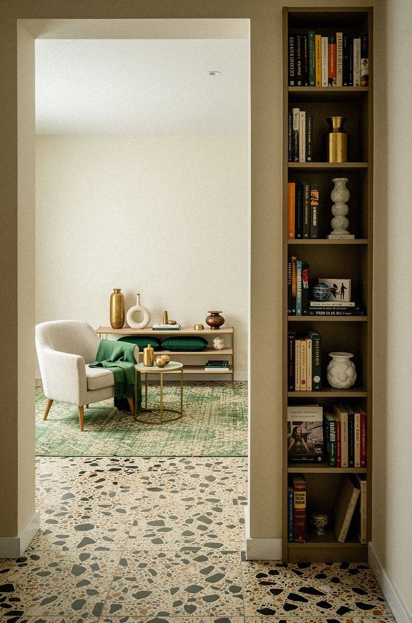 Turn a Door Wall Into a Library Strip
