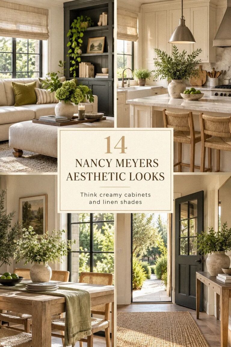 Easy Nancy Meyers Aesthetic: The Complete Style Guide for a Warm, Collected Home