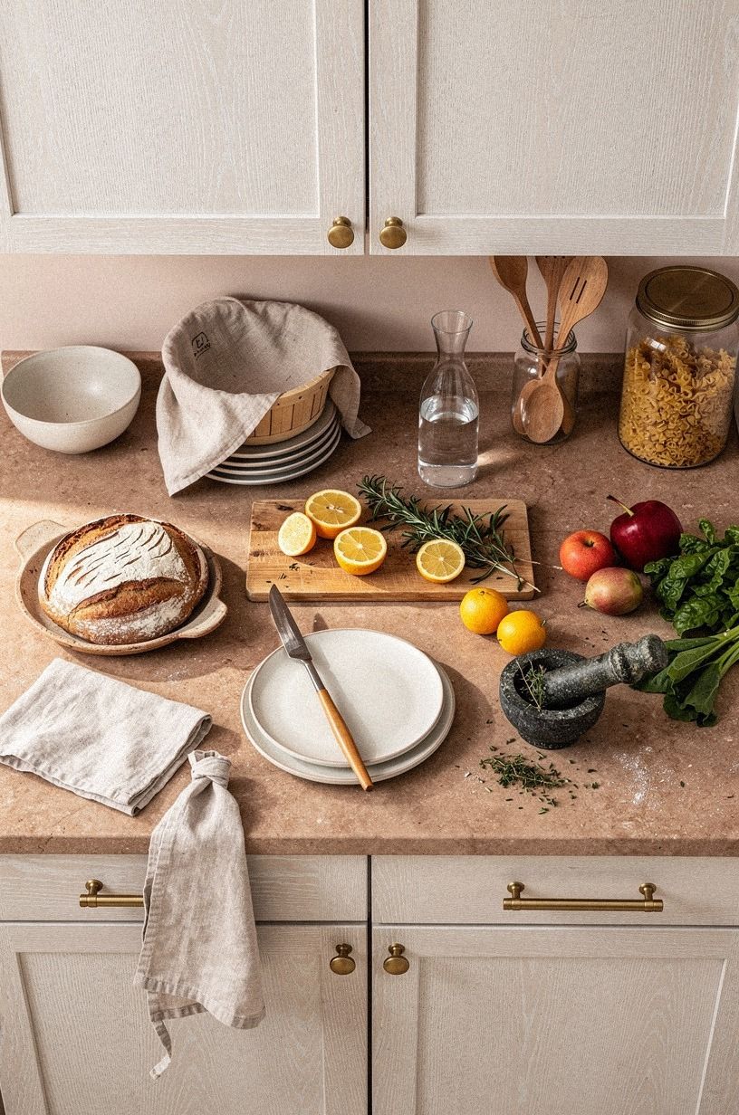 Style the Working Kitchen with Everyday Beauty