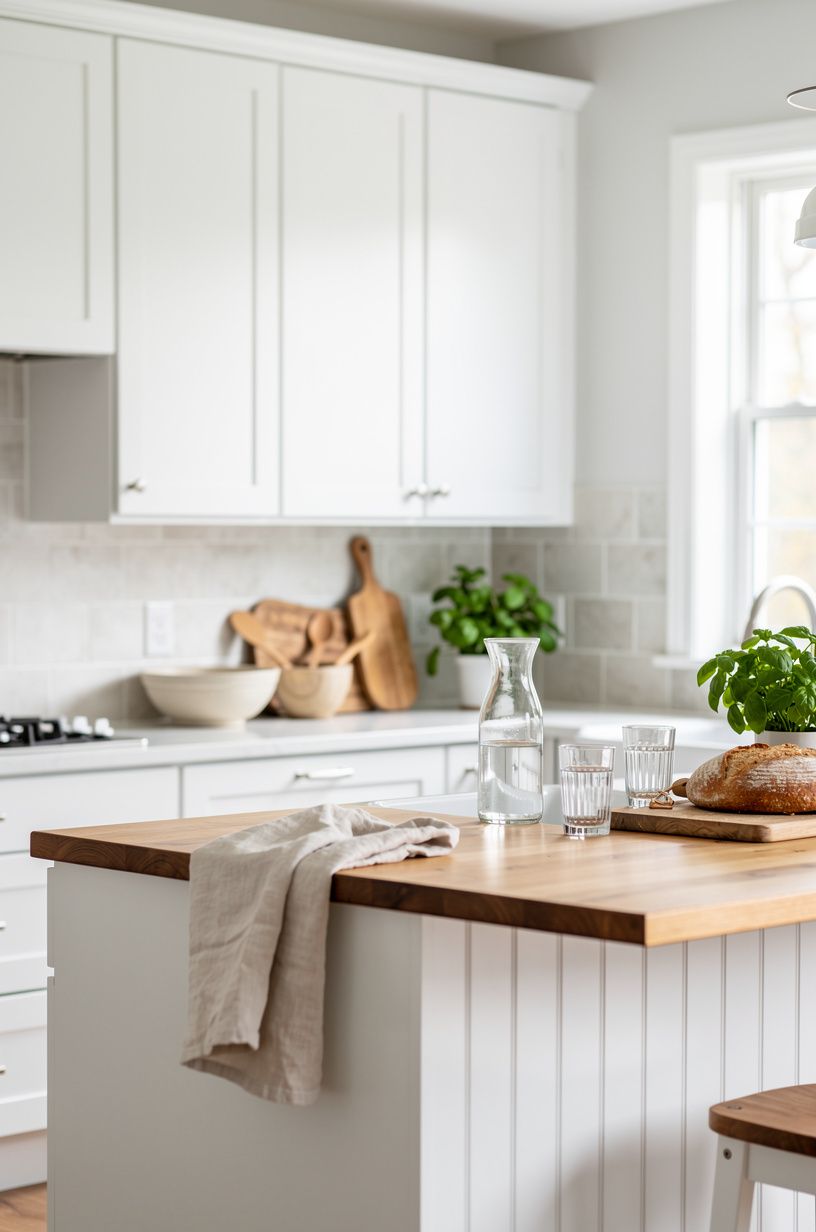 Lay a backsplash with handmade variation