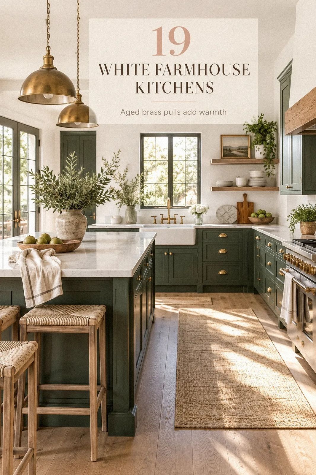 I Chose a White Farmhouse Kitchen That Never Goes Out of Style, It Still Feels Fresh