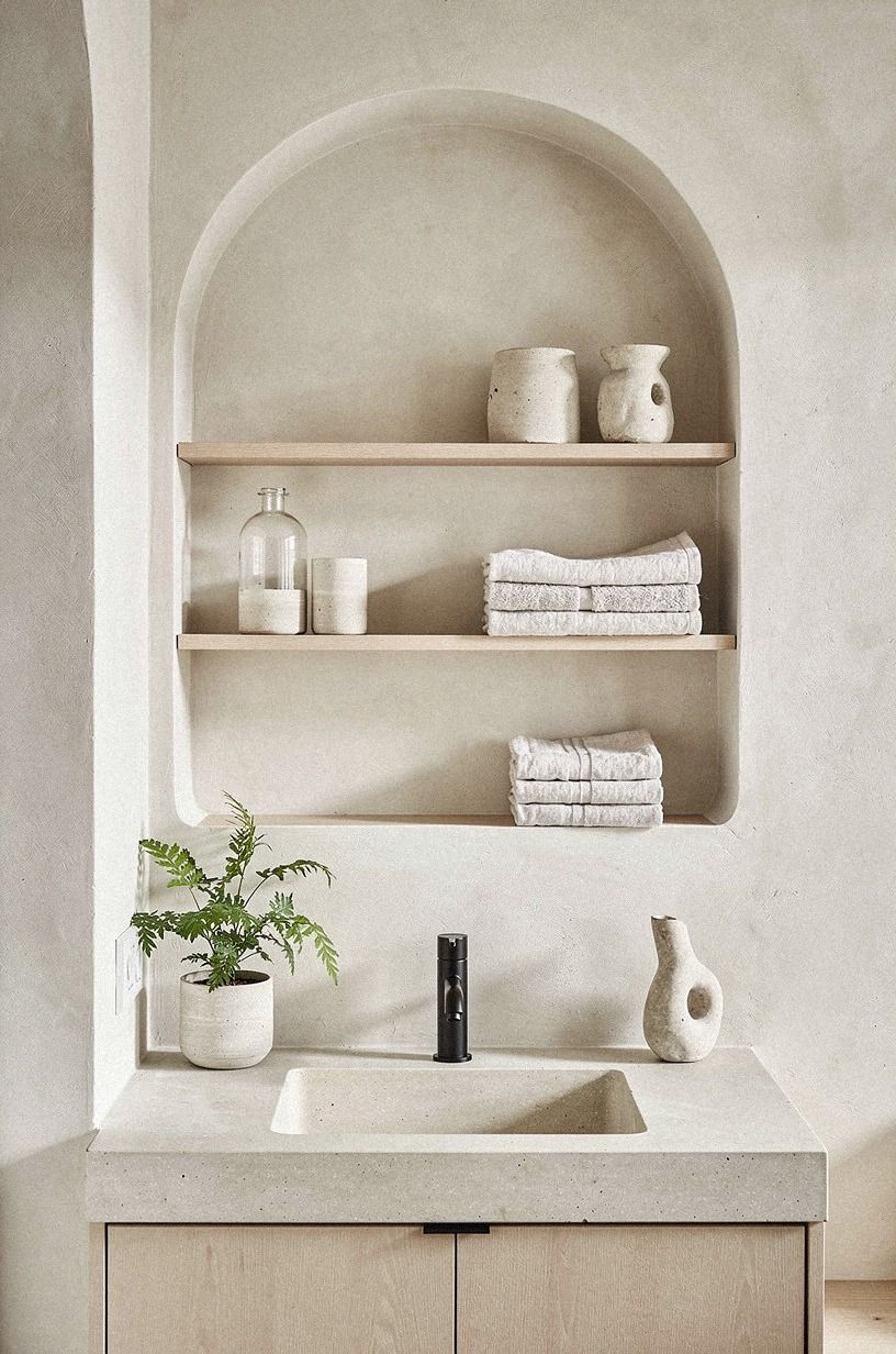 Hang a mirror with weight, not a frameless rectangle