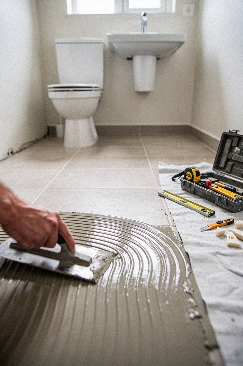 Float a Thin Underlayment for the Peel-and-Stick Floor