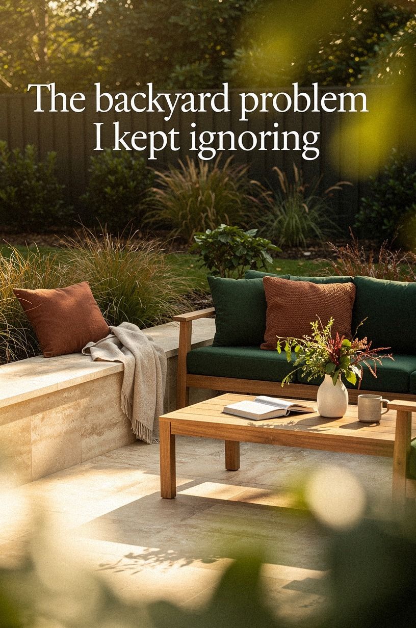 The backyard problem I kept ignoring, forest green palette