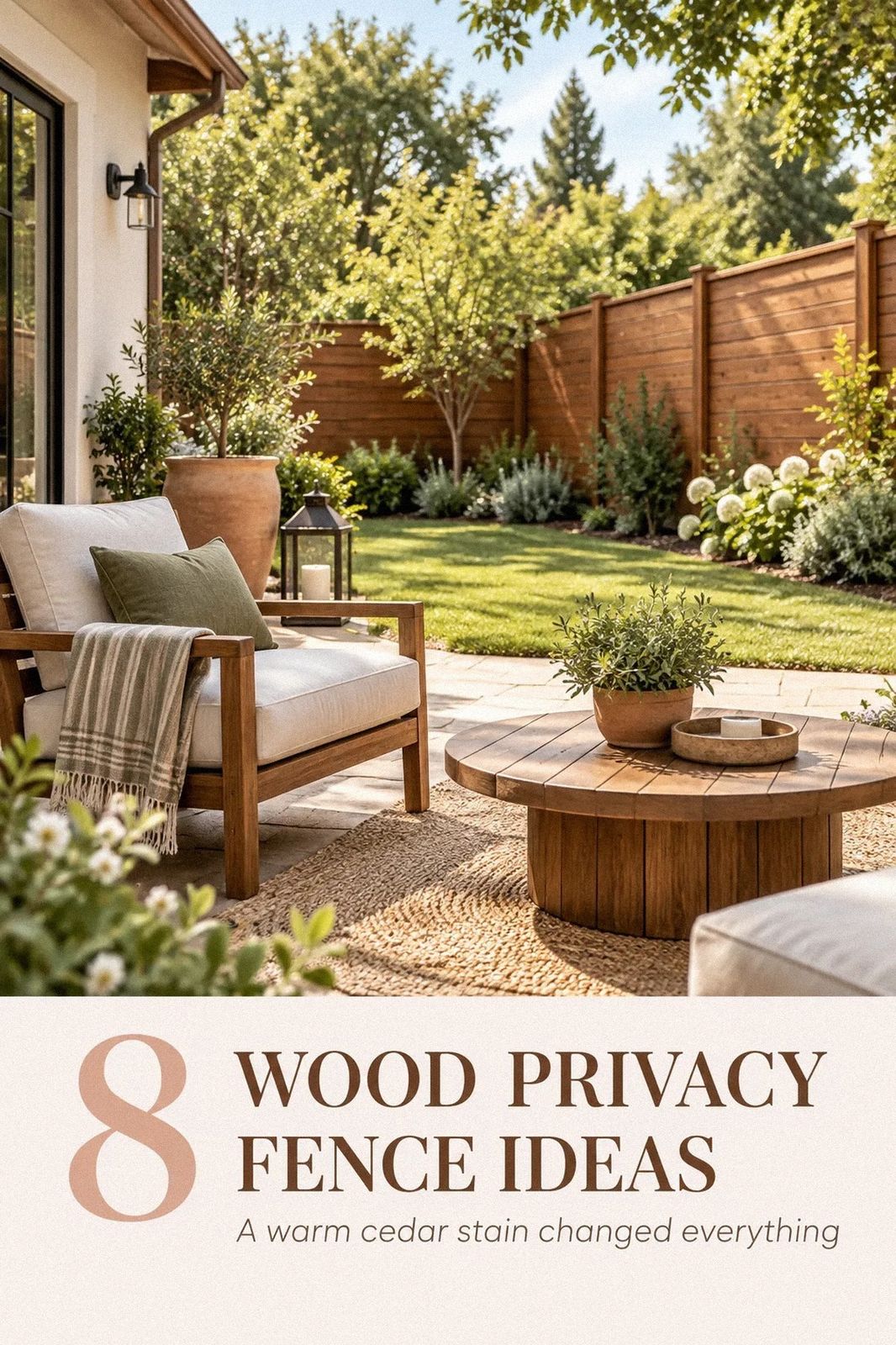 I Built a Wood Privacy Fence for Classic Backyard Seclusion, Finally Got My Quiet