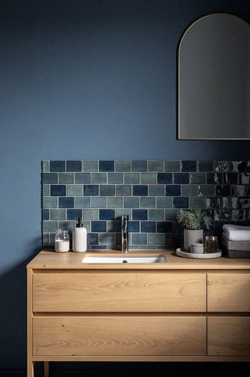 Keep Farrow & Ball Hague Blue as one dark note